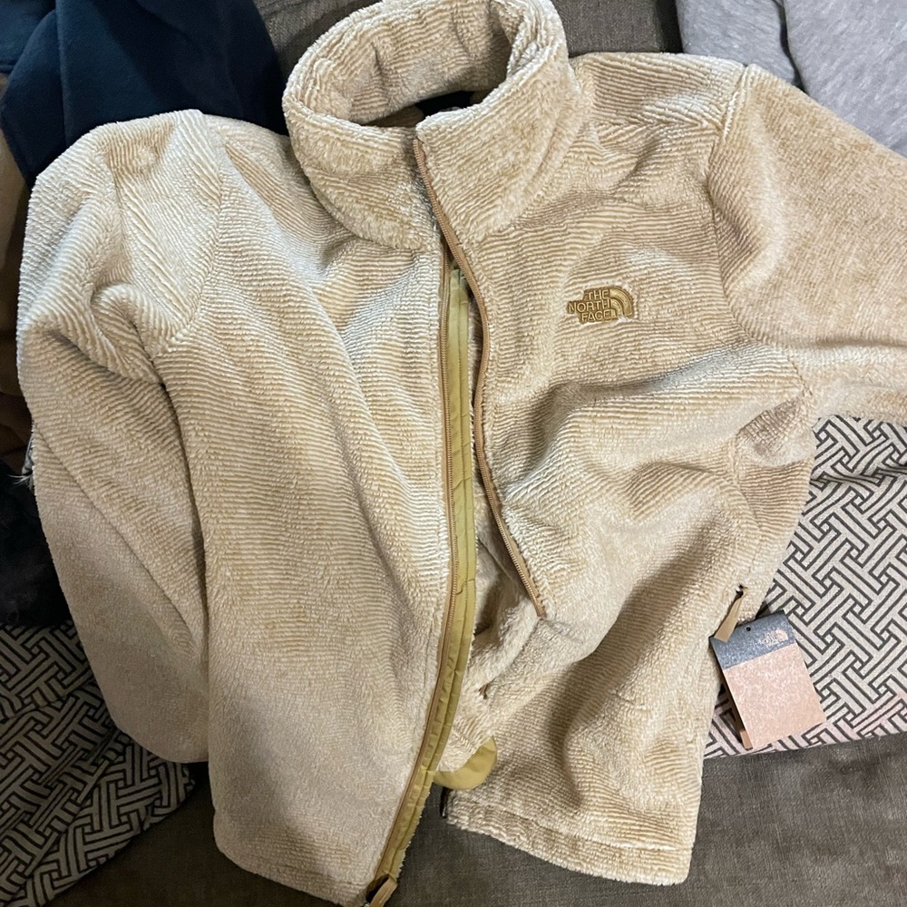 North face tan jacket